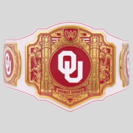 WWE Oklahoma Sooners Championship Legacy Title Belt
